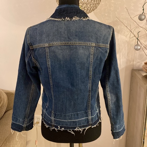 MSGM denim embellished jacket size 42 - Picture 7 of 9